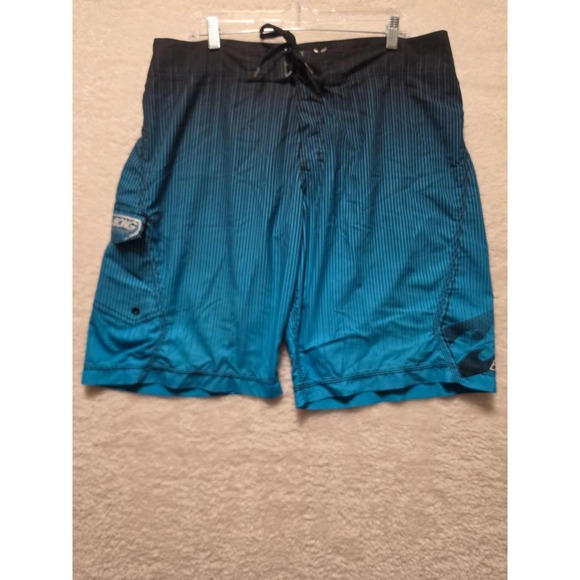 Billabong Other - Billabong Platinum X Hydrostretch Board Shorts Blue Black Ombre Mens 38 M138TALJ